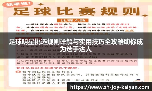 足球明星挑选规则详解与实用技巧全攻略助你成为选手达人