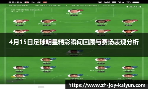 4月15日足球明星精彩瞬间回顾与赛场表现分析